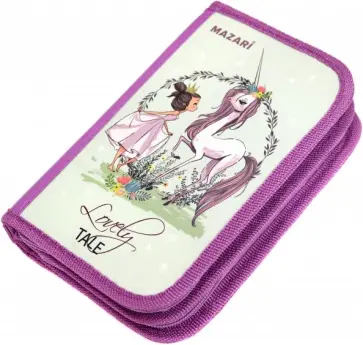 Пенал "Lovely Tale" (2 отделения, без наполнения) (M-1819) обложка книги