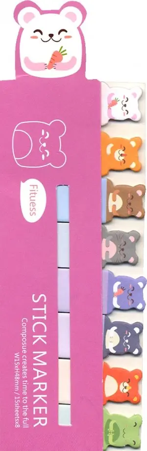 Набор блоков для записи с липким слоем (M-3669) обложка книги