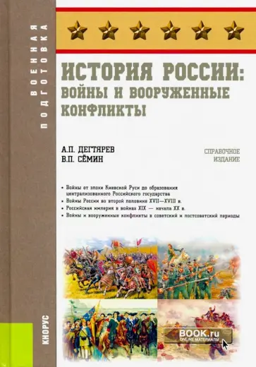 Дегтярев, Семин - История России. Войны и вооруженные конфликты. Справочное издание Дегтярев, Семин - История России. Войны и вооруженные конфликты. Справочное издание обложка книги