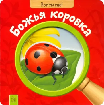 Вот ты где! Божья коровка обложка книги