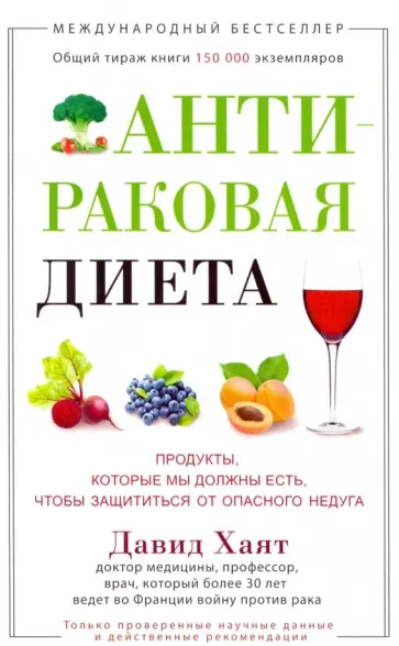 Давид Хаят - Антираковая диета Давид Хаят - Антираковая диета обложка книги