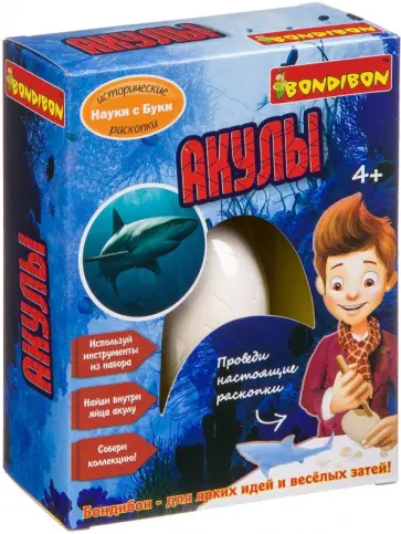 Набор "Французские опыты. Акулы" (ST034906/ВВ3176) Набор "Французские опыты. Акулы" (ST034906/ВВ3176) обложка книги