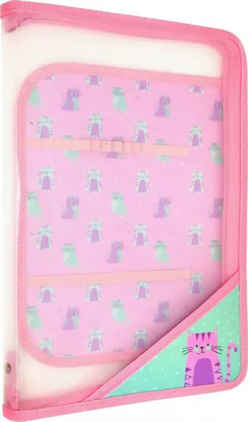 Папка для уроков труда "Розовый хвост", А4 (48149) обложка книги