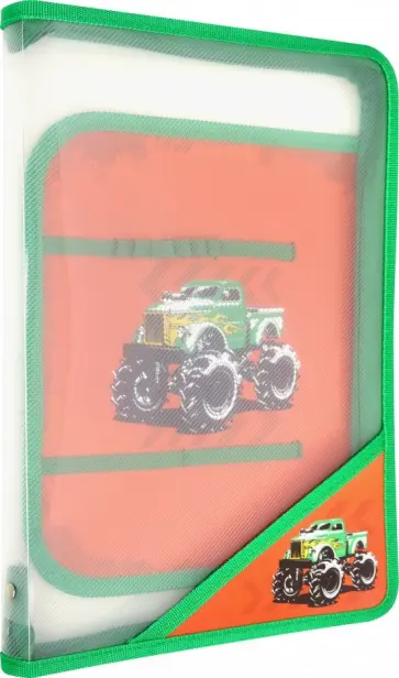 Папка для уроков труда "Монстр-Трак", А4 (48151) обложка книги