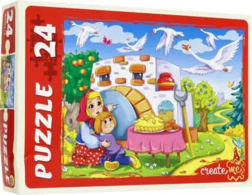 Puzzle-24 "Гуси-Лебеди" (ПУ24-0604) обложка книги