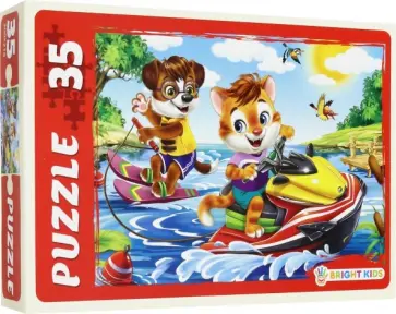 Puzzle-35 "Bright Kids. Водная прогулка" (ПМ35-6785) обложка книги