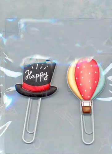 Декоративная скрепка "Праздник" (PCL012) Декоративная скрепка "Праздник" (PCL012) обложка книги