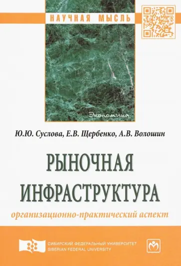 Суслова, Щербенко - Рыночная инфраструктура. Организационно-практический аспект обложка книги