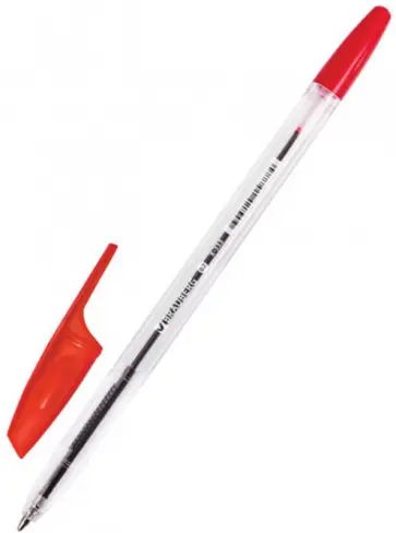 Ручка шариковая "Brauberg X-333" 0.7 красная (142407) Ручка шариковая "Brauberg X-333" 0.7 красная (142407) обложка книги