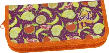 Пенал 1 отделение ТРОПИЧЕСКИЙ ВКУС ламинированный (ПН-1832) обложка книги