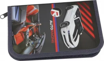 Пенал 1 отделение с откидной планкой КАБРИОЛЕТ ламинированный (ПН-1847) обложка книги