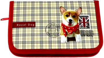 Пенал 1 отделение с откидной планкой СОБАЧКА В ШАРФИКЕ (ПН-1849) обложка книги