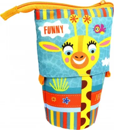 Пенал-стакан трансформер "Жирафик" (1 отделение, без наполнения) (ПН-2840) обложка книги