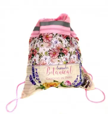 Мешок для обуви с карманом и светотрателем "ЦВЕТЫ" (МО-2067) обложка книги