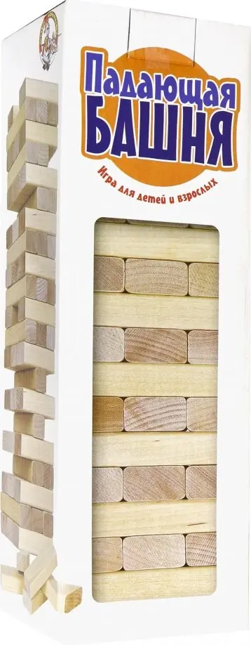 Настольная игра "Падающая башня" (01506) обложка книги