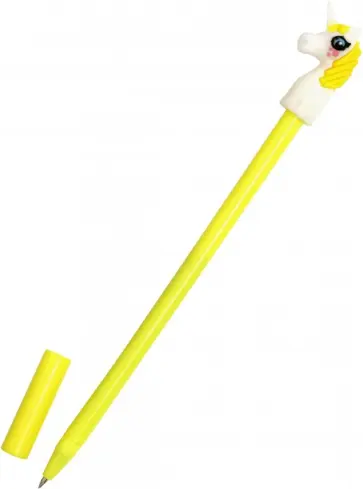 Ручка шариковая масляная "Единорог" (синяя, в ассортименте) (S 8875) Ручка шариковая масляная "Единорог" (синяя, в ассортименте) (S 8875) обложка книги