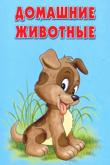 Карточки "Домашние животные". Интересные факты обложка книги