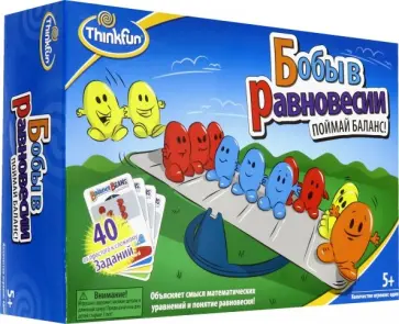 Игра "Бобы в равновесии. Поймай баланс" (1140-RU) обложка книги