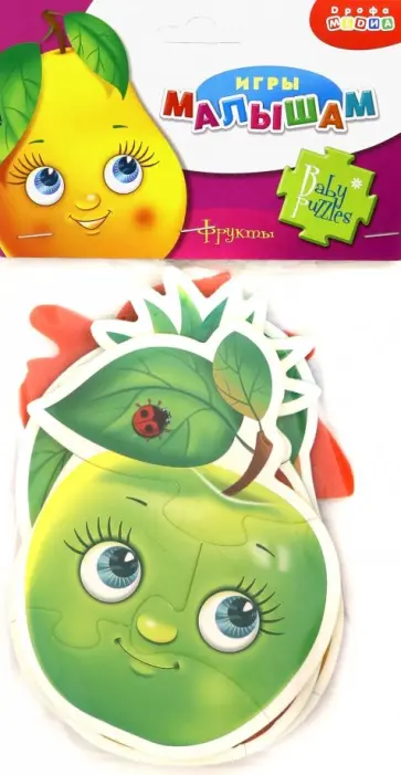 Пазлы "Фрукты" (3404) Пазлы "Фрукты" (3404) обложка книги