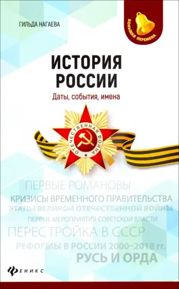 Гильда Нагаева - История России. Даты, события, имена обложка книги