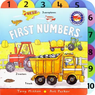 Tony Mitton - First Numbers обложка книги
