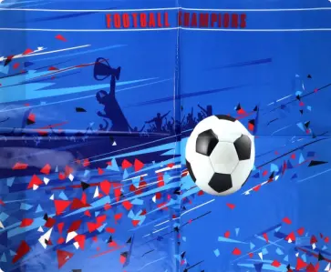 Цветная пленка для уроков труда Футбол обложка книги