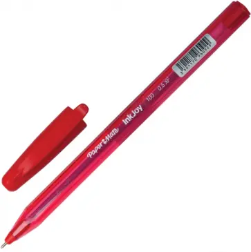 Ручка шариковая "InkJoy 100 Cap" (0,5 мм, красная) (S0960900) обложка книги