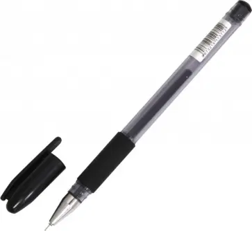 Ручка гелевая 0.5 I-STYLE черная (IGP117/BK) обложка книги