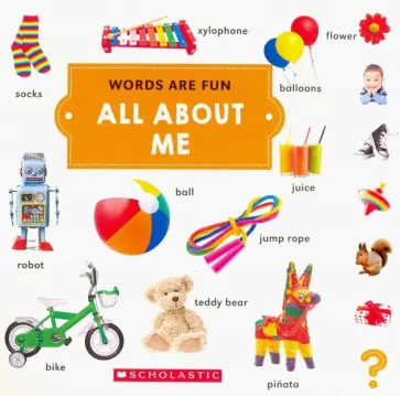 Words Are Fun: All About Me (board book) обложка книги
