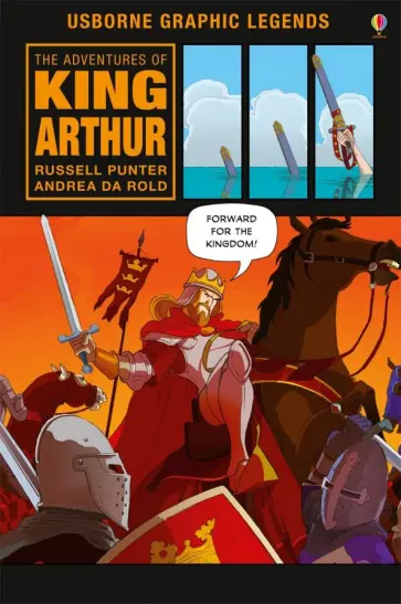 Russell Punter - Adventures of King Arthur (Graphic Legends) обложка книги