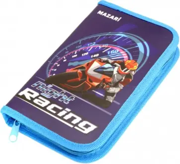 Пенал "Racing" (1 отделение, без наполнения) (M-1806) обложка книги