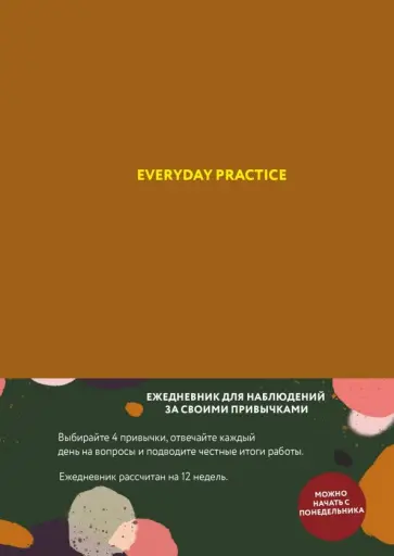 Варя Веденеева - Everyday Practice (горчичная обложка) обложка книги