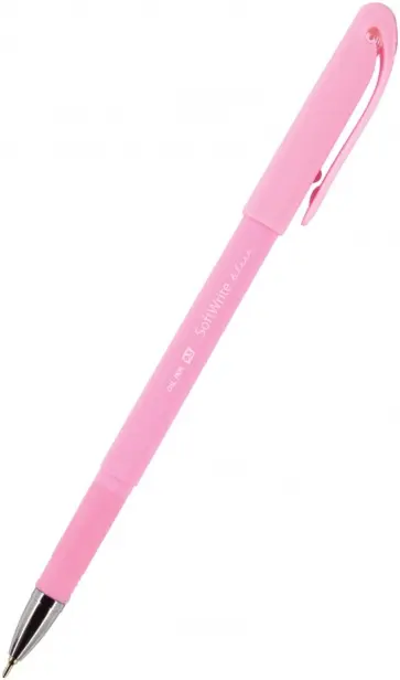 Ручка шариковая масляная SoftWrite. Zefir, синяя, 4 вида обложка книги