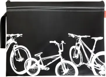 Папка для тетрадей "Велосипеды" (А4, силикон) (14-007/03) обложка книги