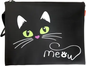 Папка для тетрадей "Мяу" (А4, силикон) (14-007/05) обложка книги