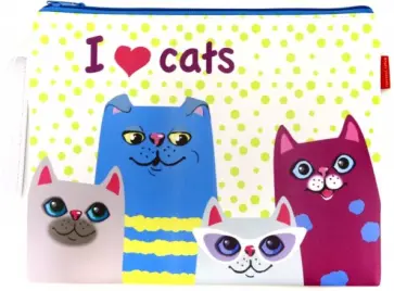 Папка для тетрадей Котомания, А5+ Папка для тетрадей Котомания, А5+ обложка книги