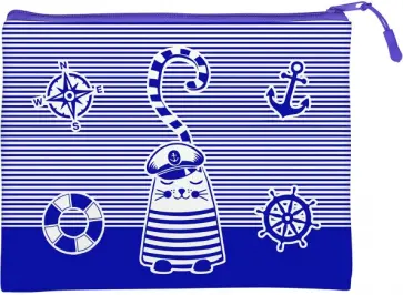 Папка для тетрадей "Кот морячок", А5+ (14-002/04) обложка книги