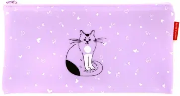 Папка для тетрадей "Котик" (А6, силикон)  (14-006/06) обложка книги
