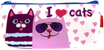 Пенал школьный "Котомания" (одно отделение, без наполнения) (14-010/03) обложка книги