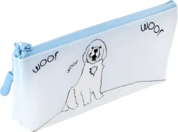 Пенал школьный Веселая собачка обложка книги