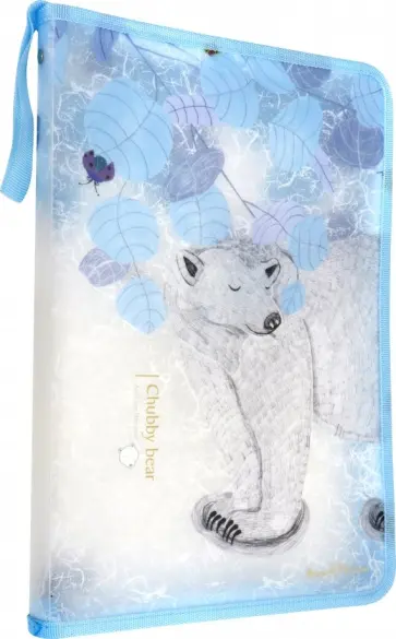 Папка для тетрадей "Белая медведица" (А4, в ассортименте) (14-032) Папка для тетрадей "Белая медведица" (А4, в ассортименте) (14-032) обложка книги