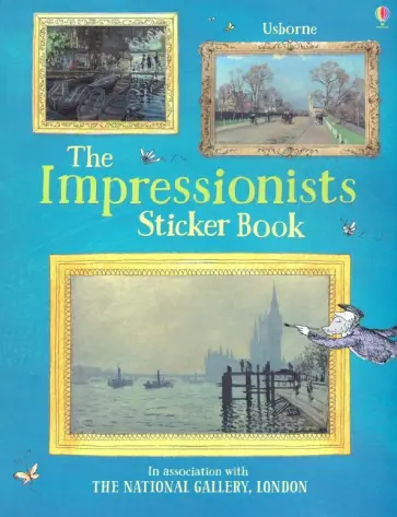 Courtauld, Davies - The Impressionists Sticker Book обложка книги