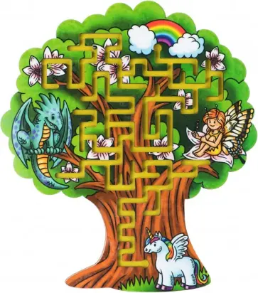 Лабиринт большой "Дерево" (0050) Лабиринт большой "Дерево" (0050) обложка книги