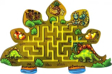 Лабиринт средний "Стегозавр" (0060) Лабиринт средний "Стегозавр" (0060) обложка книги