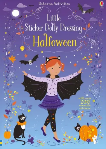 Fiona Watt - Little Sticker Dolly Dressing. Halloween обложка книги