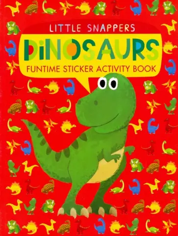 Stephanie Stansbie - Dinosaurs. Funtime Sticker Activity Book обложка книги