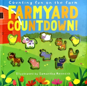 Jonathan Litton - Farmyard Countdown! Counting fun on the farm обложка книги