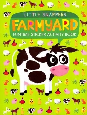 Stephanie Stansbie - Farmyard. Funtime Sticker Activity Book обложка книги