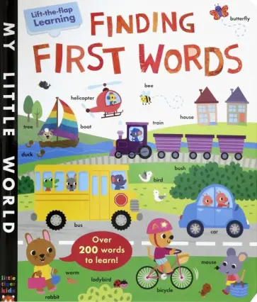 Fhiona Galloway - Finding First Words: A lift-the-flap learning book обложка книги
