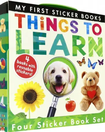 Walden, Хёгарти - My First Sticker Books: Things to Learn (4-books) Walden, Хёгарти - My First Sticker Books: Things to Learn (4-books) обложка книги